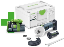 Festool AGC 18-125 EB-Basic-5,0 Accu haakse slijper  | Krachtig en draadloos | Promo | + 5.0Ah accu - 578602