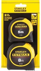 Stanley FATMAX Duopack Rolbandmaat 8M + 5M | Blade Armor - FMHT31725-0