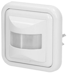 Bewegingsmelder IR inbouw wand wit - 2/3 draads - 3900338
