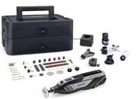 Dremel 8250-5/65 Platinum 12V Accu Multitool Set | Incl. 2 Ah accu + lader | In koffer - F0138250JF