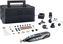 Dremel 8240-5/65 Platinum 12V Accu Multitool Set | Incl. 2 x 2 Ah accu + lader | In koffer - F0138240JP
