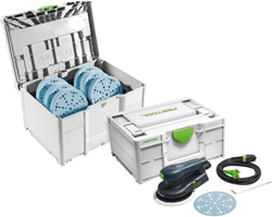 Festool ETS EC 150/5 EQ-SYS GR Excenterschuurmachine  SYS-STF D150 GR-Set in Systainer - 578272