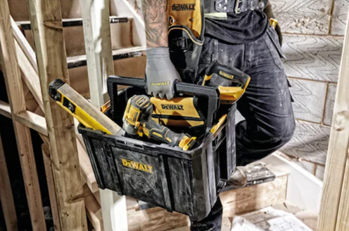 DeWalt DWST1-70705 T-Stak III opbergdoos voor gereedschap met lade, geel/ zwart, 17,6 cm* 44,0 cm* 31,4 cm