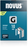 Novus Vlakdraad nieten G 11/10mm | | 5000 stuks - 042-0767