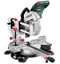 トイガン zaveuevvac125875 Metabo Afkortzaag KGS 216 M met trekfunctie | nieuw model