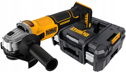 DeWalt DCG407NT-XJ 18V XR Accu Haakse Slijper | 125mm | Schuifschakelaar | Zonder accu's en lader in TSTAK - DCG407NT-XJ