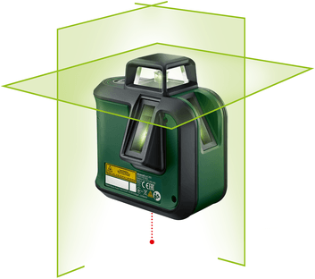 Bosch Groen AdvancedLevel 360°-lijnlaser | Inclusief Batterijen - 0603663BZ0-2
