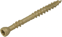 Dynaplus Vlonderschroef Xtreme Ar-Bronze Platkop-60° Deeldraad +Snijpunt Torx TX25 5.0X50/25 | 200 stuks - 0283.08.41901-2