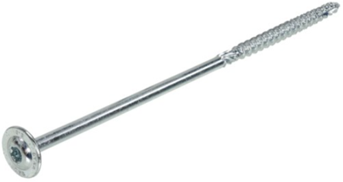 Dynaplus Houtbouwschroef Verzinkt Tellerkop Deeldraad +Snijpunt Torx TX30 6.0X280/100 | 50 stuks - 0286.01.55001-2
