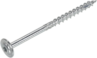 Dynaplus Houtbouwschroef Verzinkt Tellerkop Deeldraad +Snijpunt Torx TX30 6.0X80/42 | 50 stuks - 0286.01.50401-2