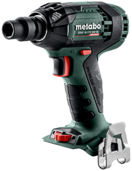 Metabo SSW 18 LTX 300 BL 18V Li-Ion Accu slagmoersleutel body in Metaloc - 300Nm - 1/2" - koolborstelloos | 602395840 - 602395840