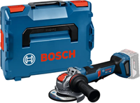 Bosch Blauw GWS 18V-11 PS Professional Accu Haakse Slijper | 125mm | Exclusief Accu's en Lader in L-boxx - 06019N4301