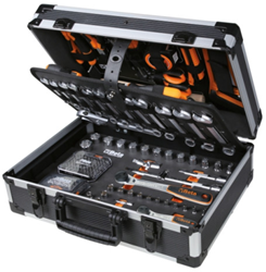 Beta BW 2056E Gereedschapskoffer | 163-delig assortiment | algemeen onderhoud - 020566000
