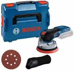 Bosch Blauw GEX 18V-125 Professional | Accu-excenterschuurmachine | 18V | Body | Zonder Accu's & Laders | In L-Boxx - 0601372200