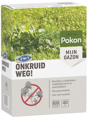 Pokon Onkruid Weg! 800gr voor 40m² - 7601774101