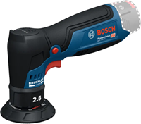 Bosch Blauw GEX12V-77 Accu-excenterschuurmachine (zonder accu/lader, 2x steunpad) - 06019L2101
