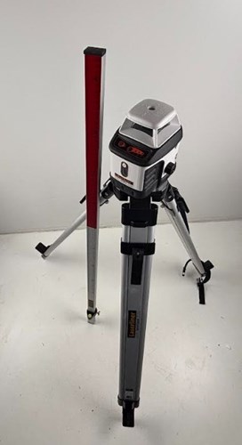 Laserliner AquaPro 120 Set | rotatielaser + statief, ontvanger en meetlat  - 046.04.00A-2ekans-2
