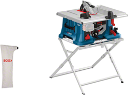 Bosch Blauw GTS 18V-216 | Accutafelcirkelzaag | BITURBO | Body | Zonder accu's & Laders | Met werktafel - 0601B44002