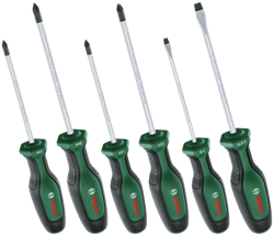 Bosch Groen Schroevendraaierset 6-stuks - 1600A02BX7