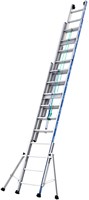Little jumbo Schuifladder 2432 | 2x 18 sporten | touw/optrekinrichting - 1202432318