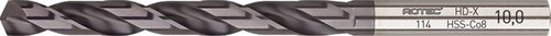 Rotec HSS-E spiraalboor, DIN338, type HD-X, TiAlN, ø15,0 - 114.1500C
