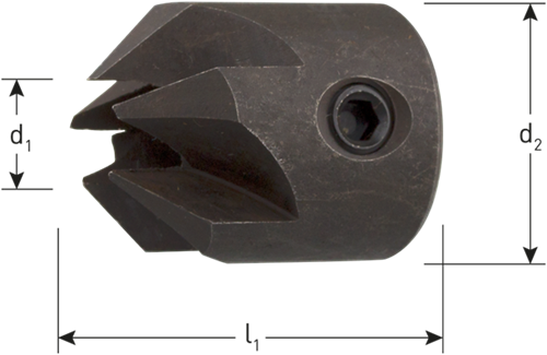 Rotec HSS Opsteekverzinkboor 90 | Ø3 - 239.2030-2