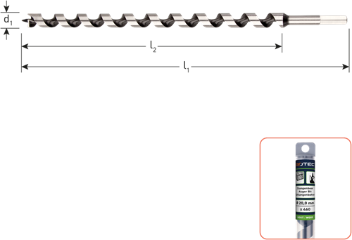 Rotec Slangenboor SILVER-LINE | ø5x155x230 - 240.0500-2