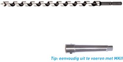 Rotec Slangenboor GOLD-LINE, ø12x250x320 Azobé - 241.1201A
