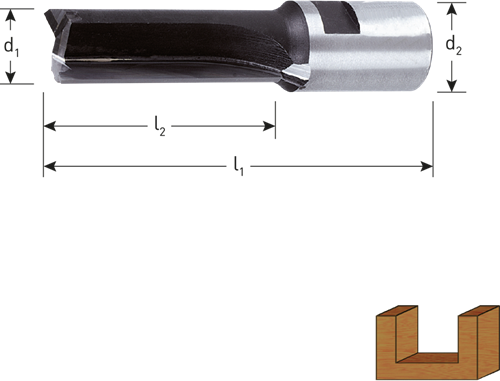 Rotec HM Groeffrees | GOLD-LINE | ø14x45 M12x1 - 271.03.1402-2