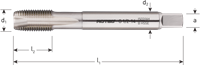 Rotec HSS-E Machinetap | OPTI-LINE | Doorl | DIN 5156 | BSP(G) 1/4"-19 - 323.0250-2