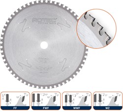Rotec HM dry-cutter zaagblad bouwstaal, ø200xxmm Z=40 FF - 5560055