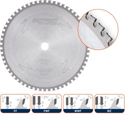 Rotec HM dry-cutter zaagblad bouwstaal, ø160x2,0x20mm Z=42 FWF - 5560020