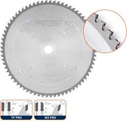 Rotec HM dry-cutter RVS, Long-Life, ø254x2,2x25,4mm Z=60 TF PRO - 5563040