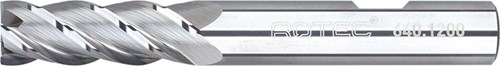 Rotec VHM Frees voor NF-Metalen, ø8 - Silver-Line / ø8x25x70xø8mm Z=4 - 6400800