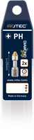Rotec Torsionbit PH 2 | L=25 | C6.3 | DIAMONDgrip | 2 stuks - 801.30022-3