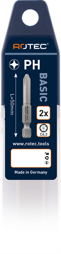Rotec Krachtbit PH 3 | L=152 | E6.3 | BASIC | 1 stuk - 802.00181-3