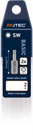 Rotec Schroefbit SW 3 | L=25 | C6.3 | BASIC | 2 stuks - 811.00302-3