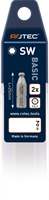 Rotec Schroefbit SW 6 | L=25 | C6.3 | Kogelkop | BASIC | 2 stuks - 811.10602-3