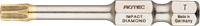 Rotec IMPACT Schroefbit T 15 | L=50 | E6.3 | DIAMOND | 2 stuks - 817.23152