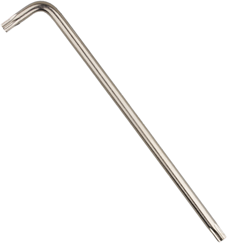 Rotec Torx® haakse sleutel lang model T15 x 108mm (nikkel) - 8902015