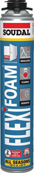 Soudal Flexifoam Gun | Elastisch PU Schuim | Blauw | 750 ml - 117472