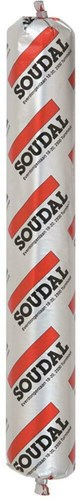Soudal Silirub P2 | Beglazingskit | Transparant | 600 ml - 119938