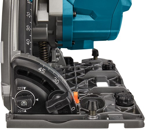 Makita SP001GZ06 | Accu Invalcirkelzaag | 40V Max | excl. accu's en lader met AWS zender | 2 x geleiderail 1500mm | koppelstrips in tas-5