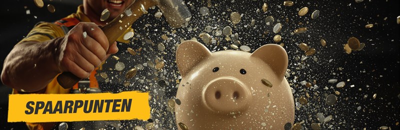 Spaarpunten bij Toolmax: Bespaar bij elke aankoop!