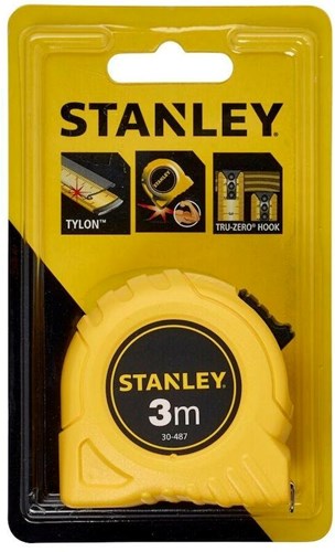 Stanley handgereedschap Rolbandmaat 3m - 12,7mm (bulk) - 1-30-487 - 1-30-487-2