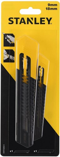 Stanley handgereedschap Combipack Afbreekmessenset | 9mm + 18mm - STHT10202-0-2