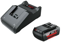 Bosch Accessoires Starter Set 36V | GBA 36V 2.0Ah + AL 36V-20 - F016800609