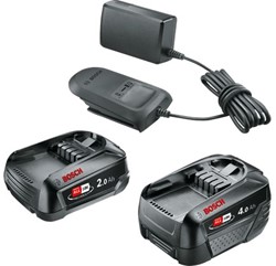 Bosch Accessoires 1600A027U9 | Starterset | 18V | 2,0 Ah + 4,0 Ah + AL 18V-20 1600A027U9
