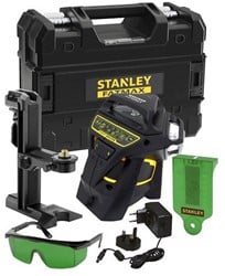 Stanley lasers FATMAX® X3G LASERWATERPAS 3X 360° MET GROENE STRAAL | FMHT1-77356 - FMHT1-77356