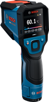 Bosch Blauw GIS 12V-700-14 Infraroodthermometer (AA1 batterijadapter, 4x LR6 (AA) batterijen, polslus) - 0601083A00-2